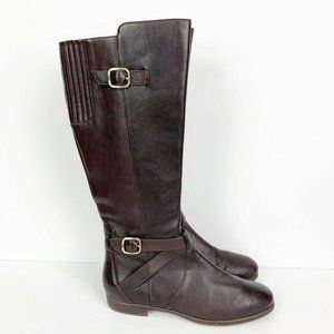 Ugg Women’s Beryl Leather Knee High Tall Riding Boots 1005920 Size 8
